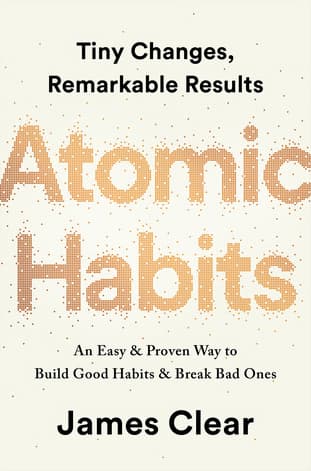 Atomic Habits by James Clear book cover